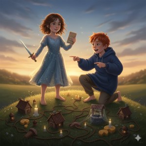 Mara & Chibi — Wonder & Chaos Emotion, Myth & Play
