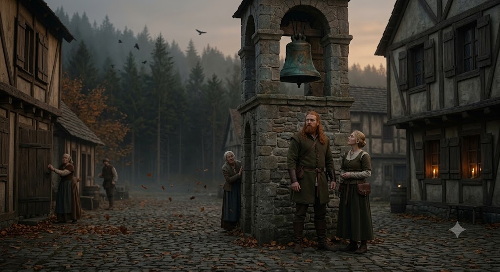 🔔 The Silent Bell 🎲 PLAY EPIC. FEEL THE STORY. Game: Warhammer Fantasy Roleplay 4th Edition Campaign: Mythveil Chronicles Theme: July · The Price of Progress · The Silent Bell