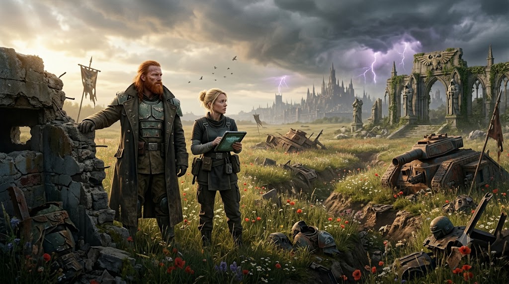 The Echoes That Never End II: Caelwyn & Stacy — Warhammer 40,000