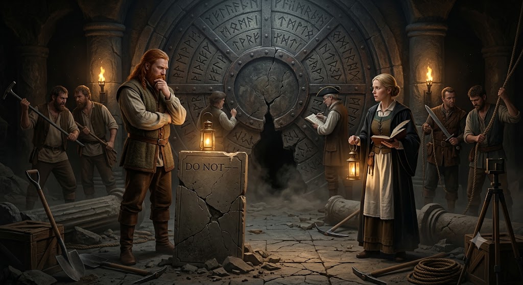 🚪 The Sealed Door — Warhammer Fantasy Roleplay