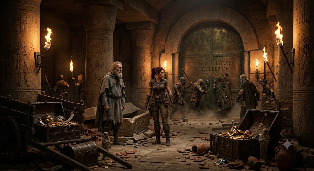 🏺 The Empty Tomb — Warhammer Fantasy Roleplay