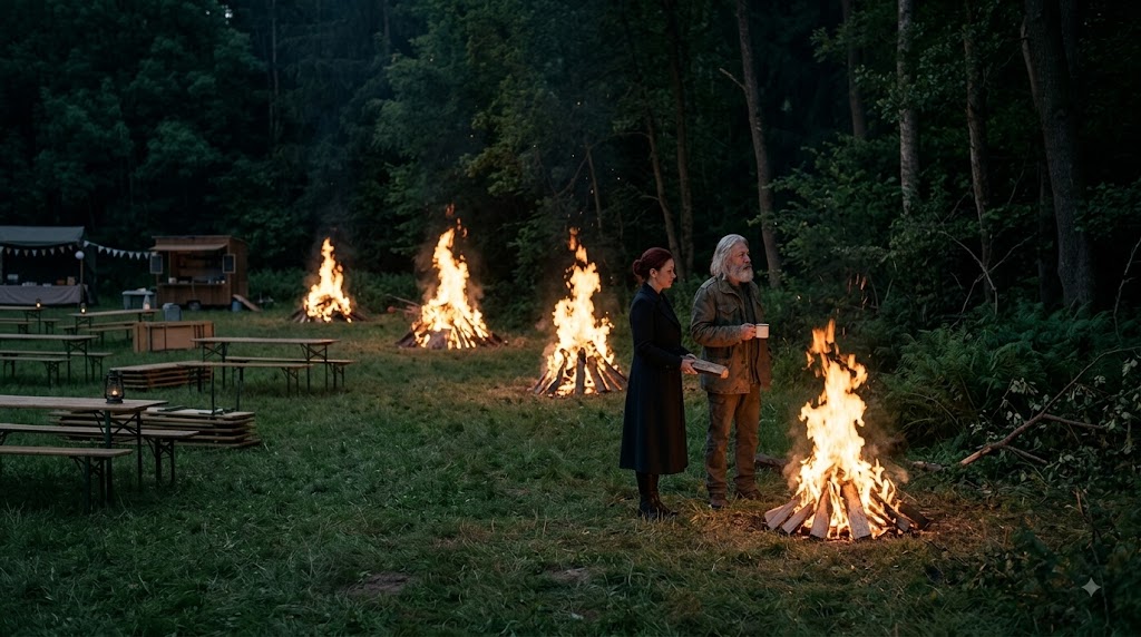 DAS FEUER, DAS SIE NICHT ÜBERSCHRITTEN